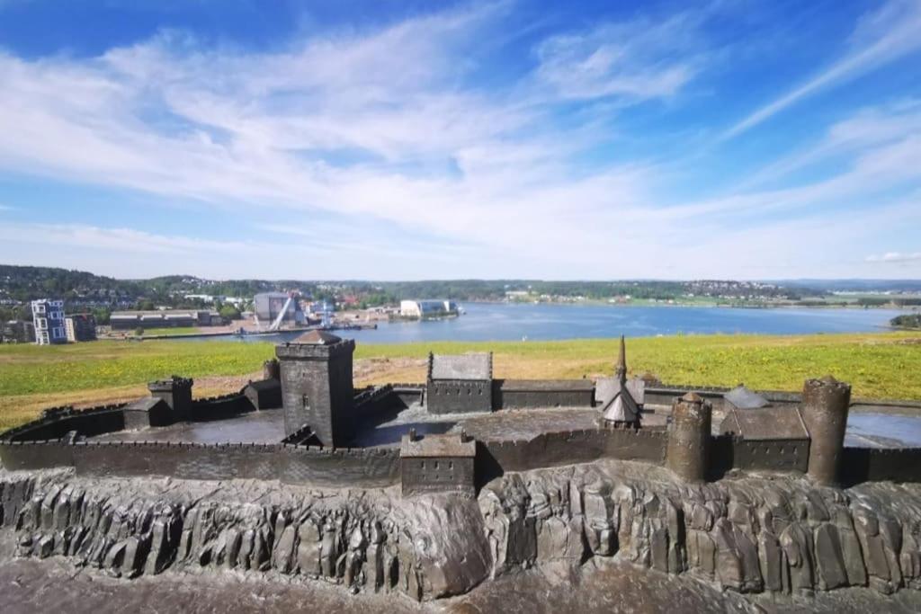 Sjarmerende Leilighet I Hjerte Av Tonsberg By ภายนอก รูปภาพ