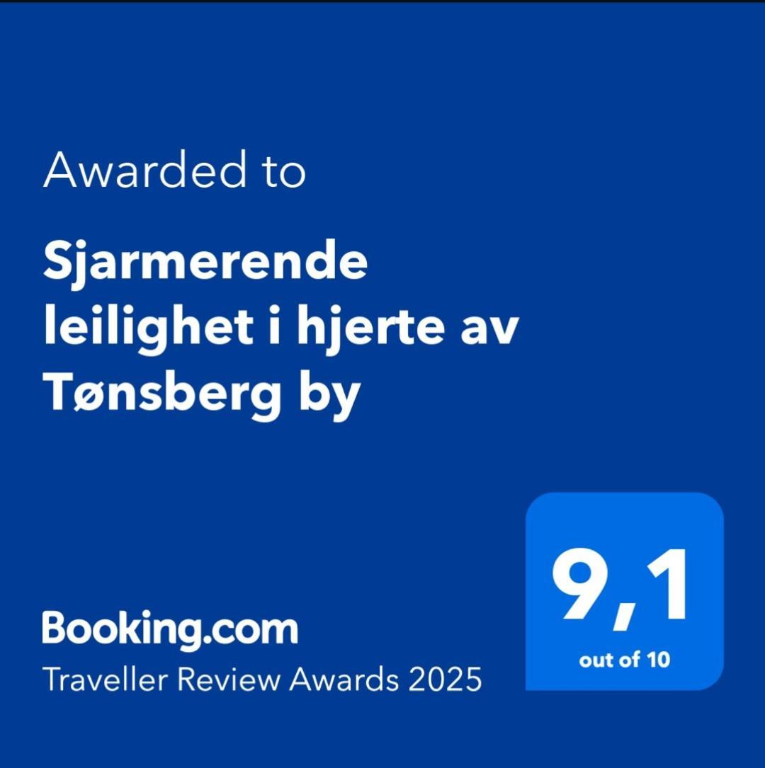 Sjarmerende Leilighet I Hjerte Av Tonsberg By ภายนอก รูปภาพ